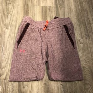 Under Armour purple joggers